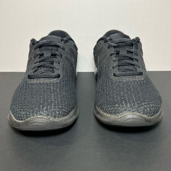 Womens NIKE Revolution 4 Triple Black Running Shoes / Size 6 - Picture 6 of 9
